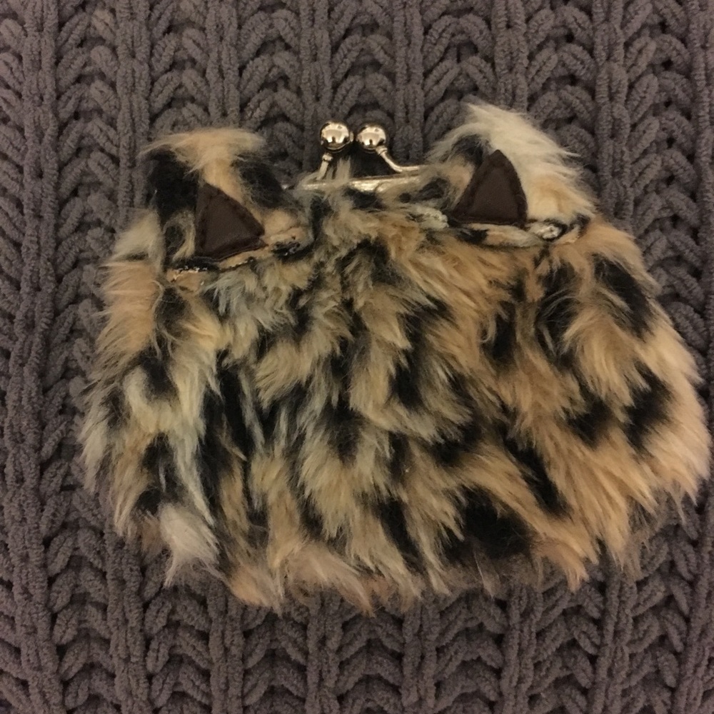 Cheetah Ear Coin Purse